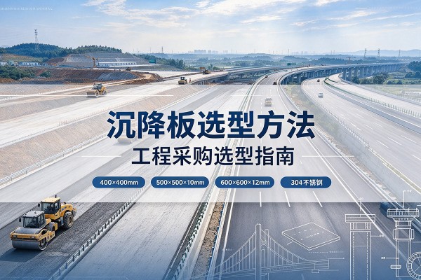 靖安沉降板选择方法