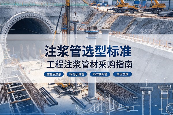 靖安注浆管选型标准