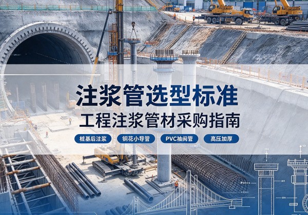 靖安注浆管选型标准